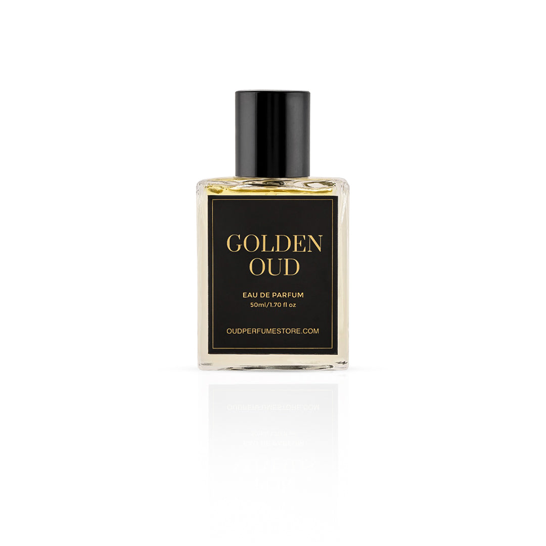 Golden Oud | Fruity & Spicy | Apple, Saffron, Oud, Nagarmotha
