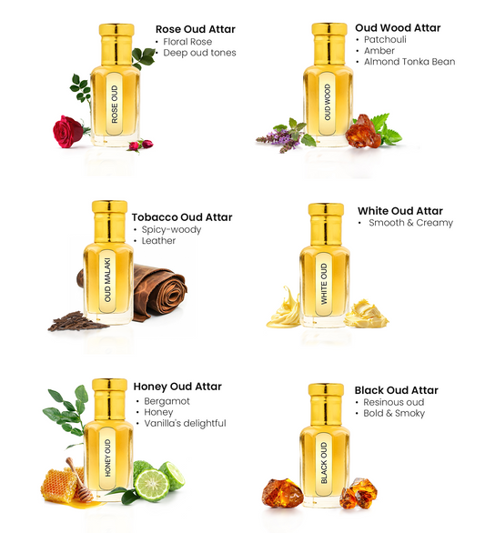 Pure Attar - Select Any 2 Attars [6ml Each]