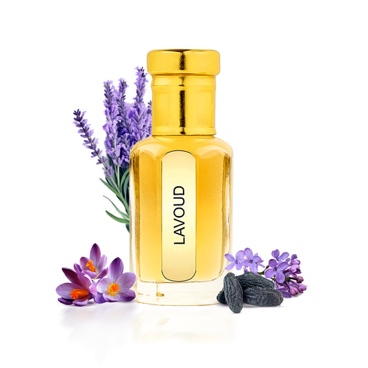 Lavender Oud Attar [12ml] | Soothing Lavender Fragrance |
