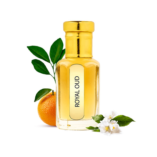 Royal Oud Attar, [12 ml] | Fresh Citrus and Spice |